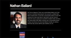 Desktop Screenshot of nathanballard.com